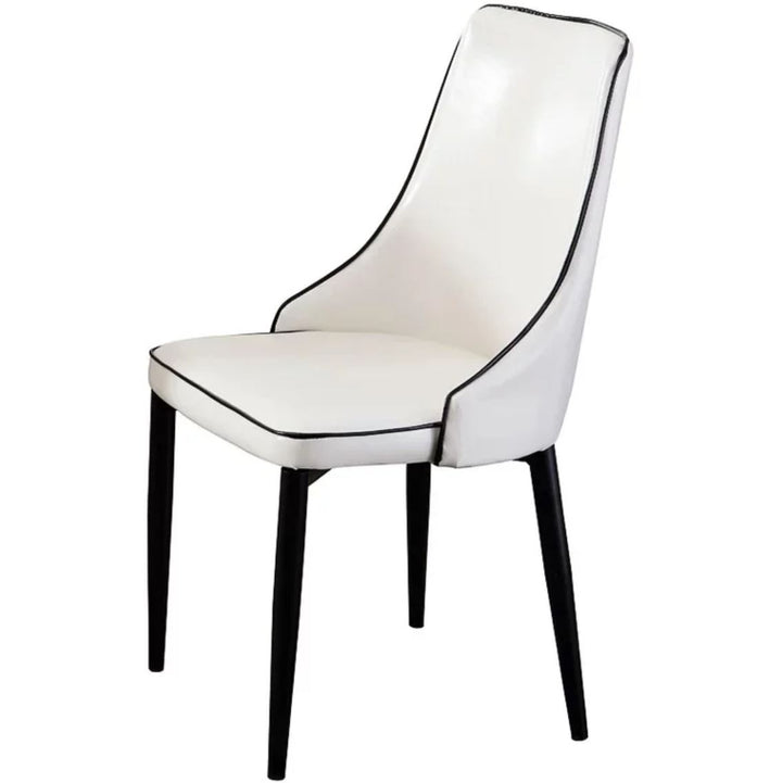 BRONTE Classic Faux Leather Dining Chair