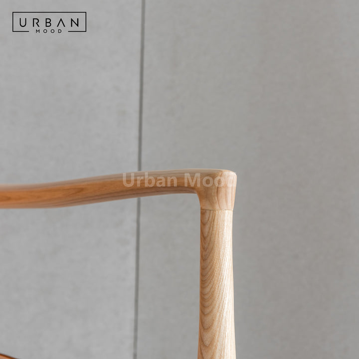 Premium | LUXEM Solid Wood Leather Chair and Sofa