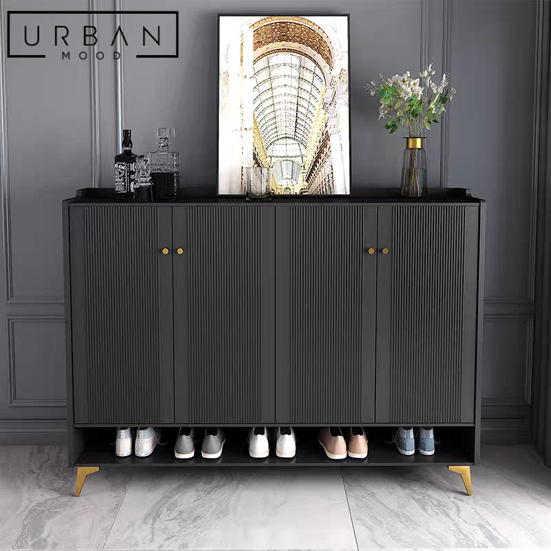 FLUTE Modern Shoe Cabinet – Urban Mood - Main Image