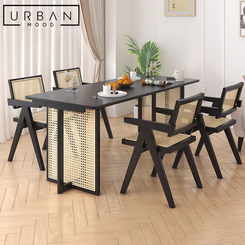 Rattan breakfast table hotsell