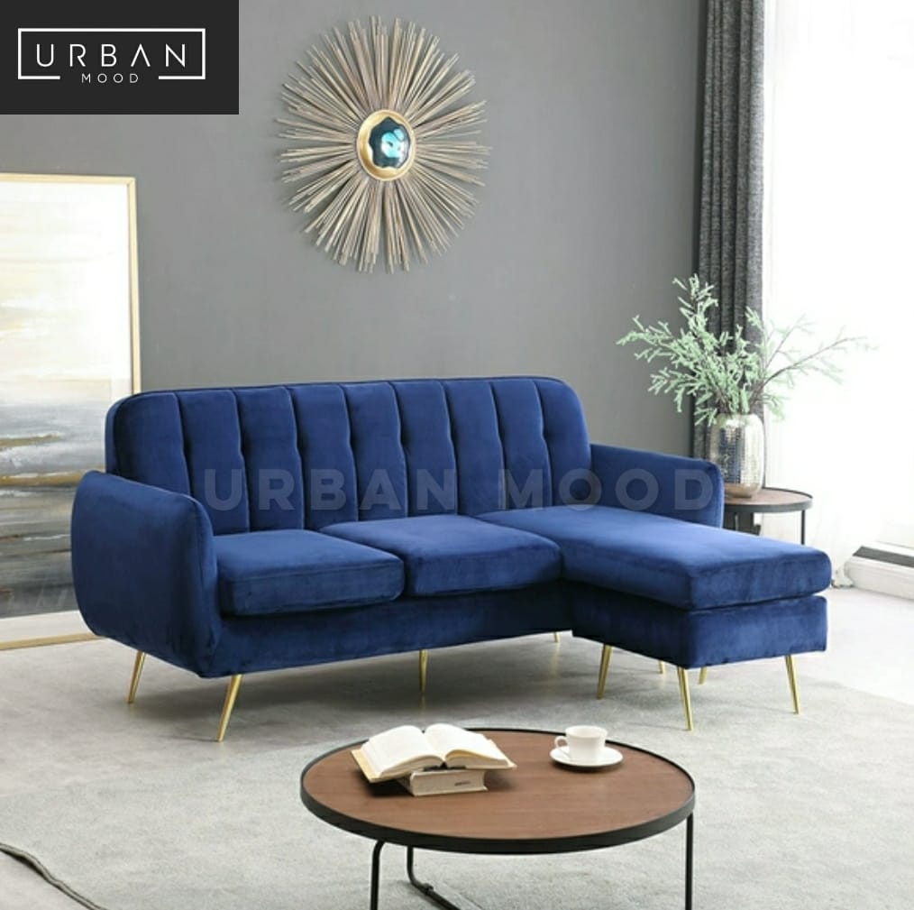LOVEN Modern Velvet Sofa &ndash; Urban Mood
