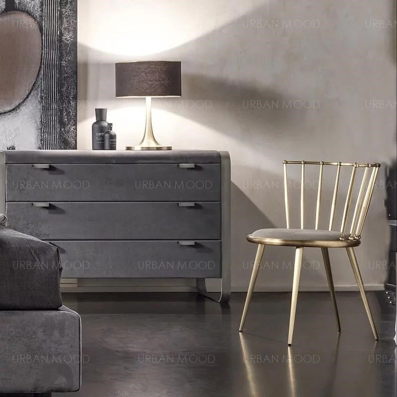 KOSTA Modern Velvet Dining Chair