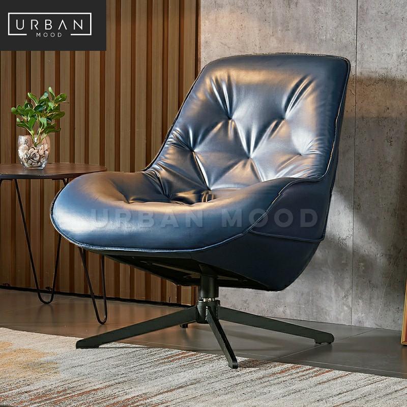 KYLER Modern Leather Armchair