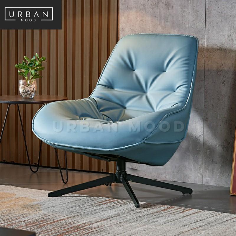 KYLER Modern Leather Armchair