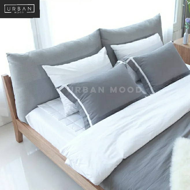 SALEM Scandinavian Solid Wood Bedframe