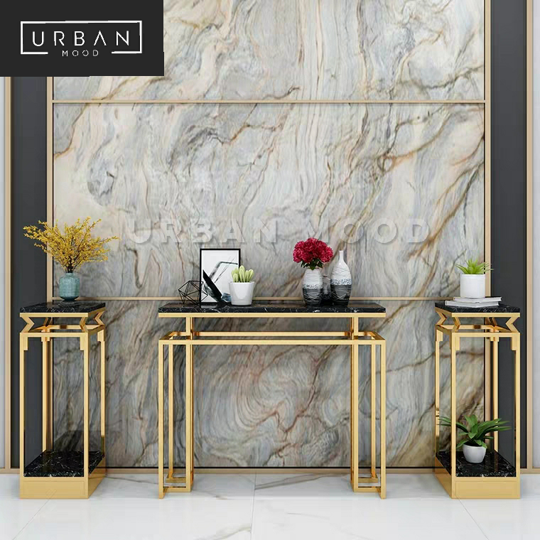 SOLEIL Classic Marble Hallway Console