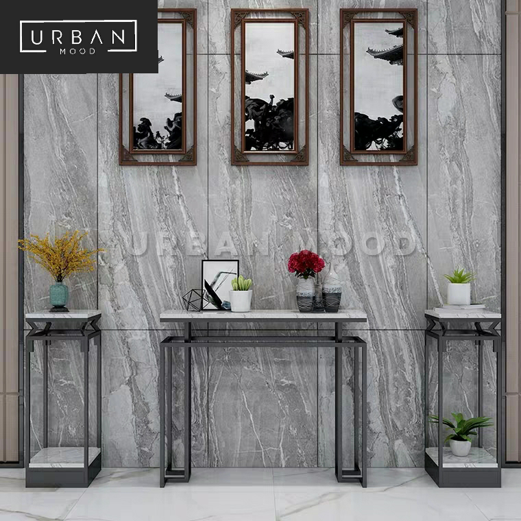 SOLEIL Classic Marble Hallway Console