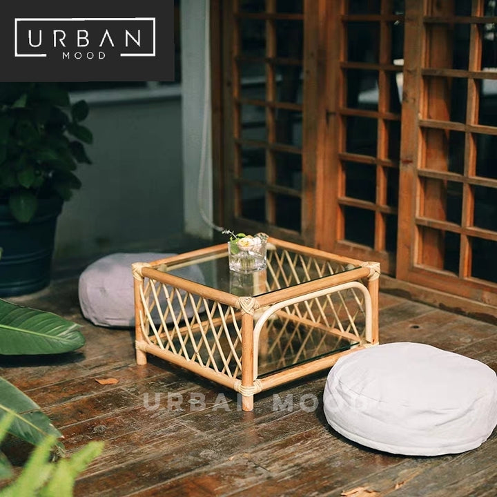 ROUGE Rattan Accent Coffee Table
