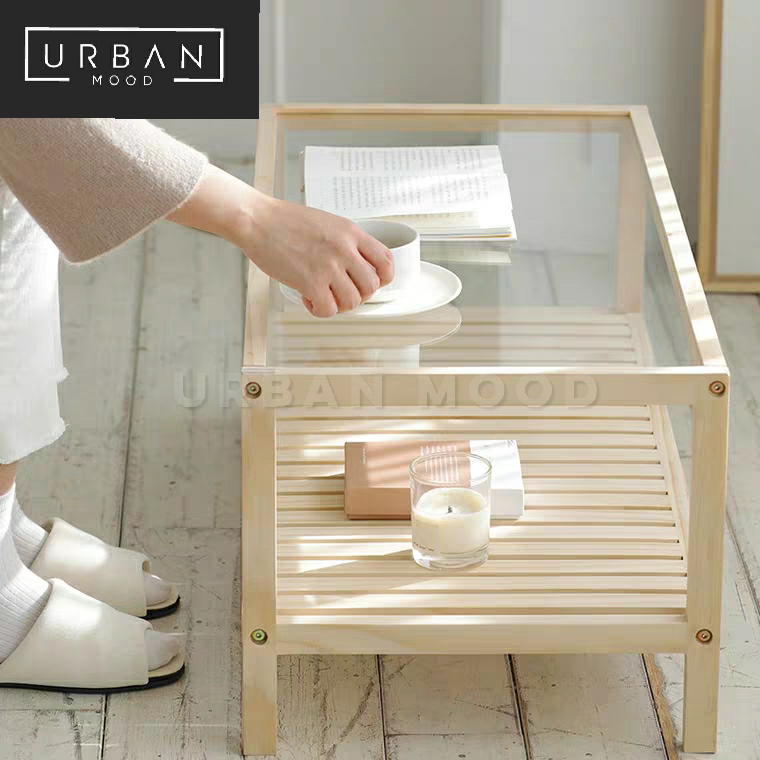 PETE Scandinavian Crate Coffee Table