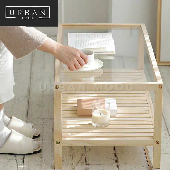 PETE Scandinavian Crate Coffee Table