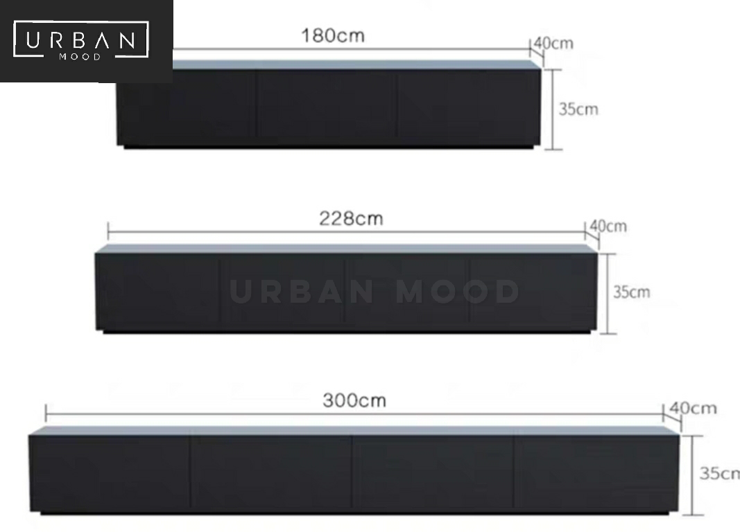 (Ready To Ship) MERITUS Modern TV Console