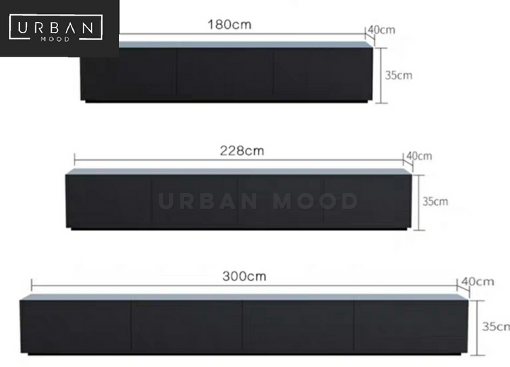 (Ready To Ship) MERITUS Modern TV Console