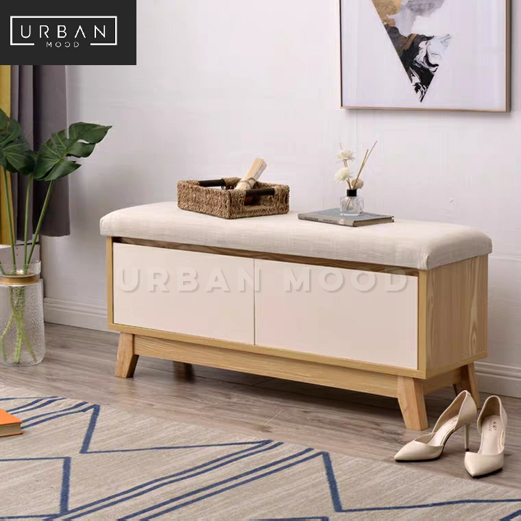 Scandi storage bench deals