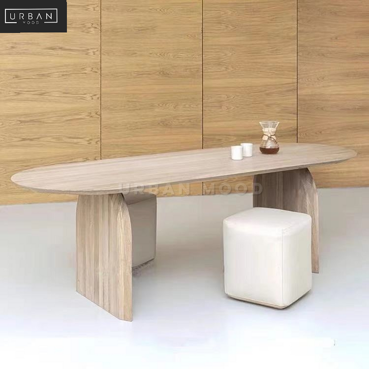 PHILOSOPHY Scandinavian Solid Wood Dining Table