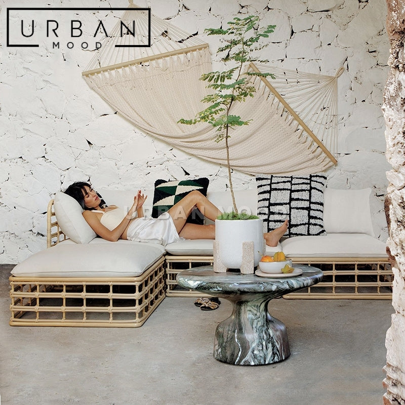 RIGOR Scandinavian Outdoor Rattan Sofa
