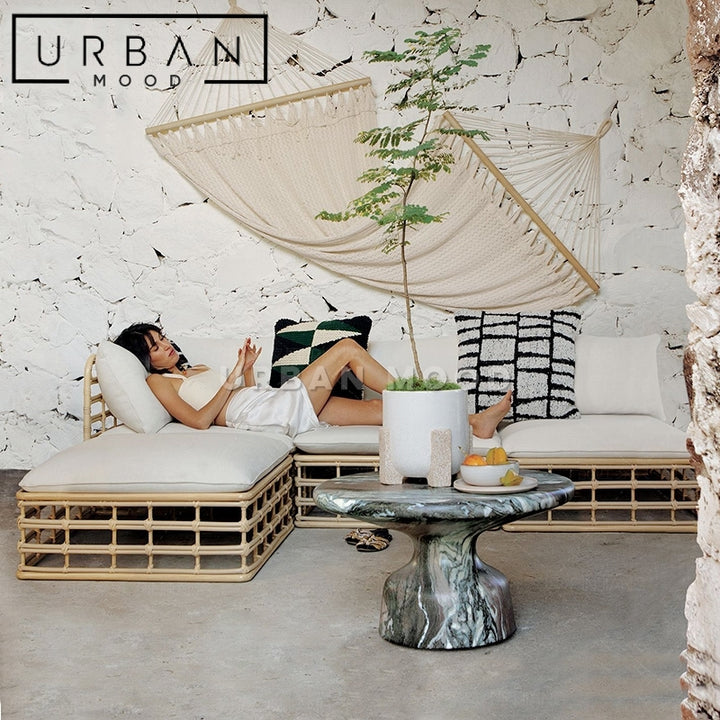 RIGOR Scandinavian Outdoor Rattan Sofa