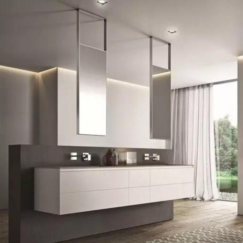 LYRA Postmodern Suspended Wall Mirror