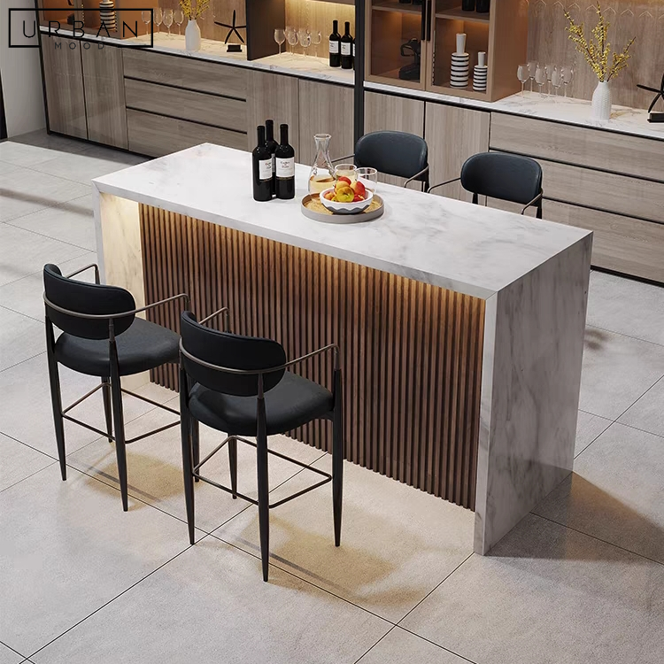 Marble top island deals table