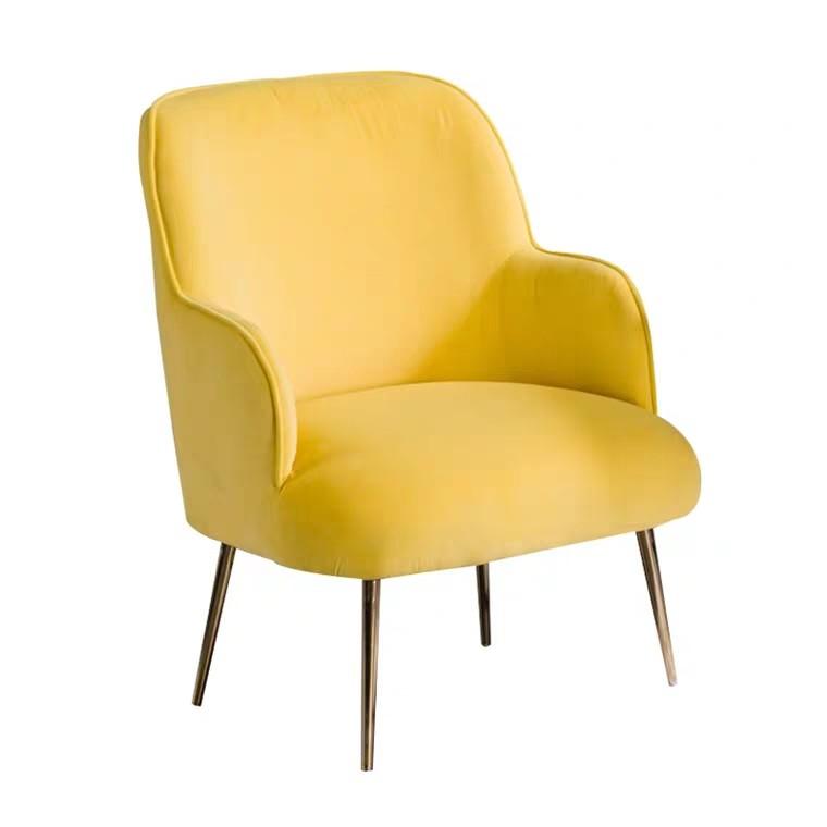 VELDA Modern Velvet Armchair