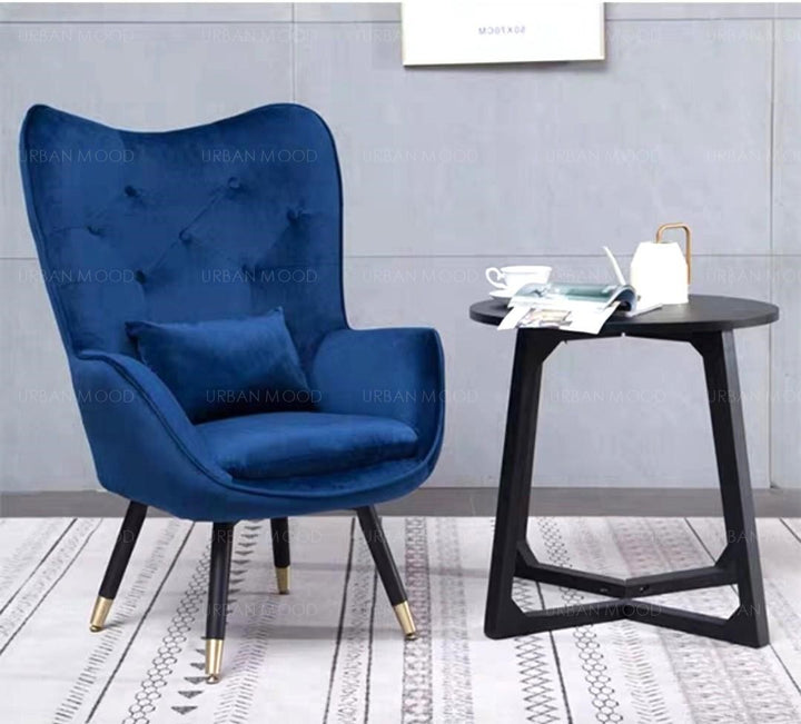 VERA Victorian Velvet Armchair