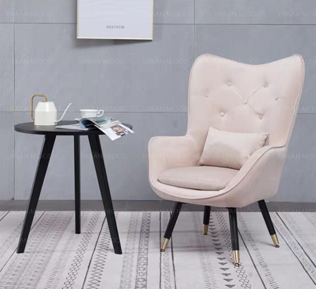 VERA Victorian Velvet Armchair
