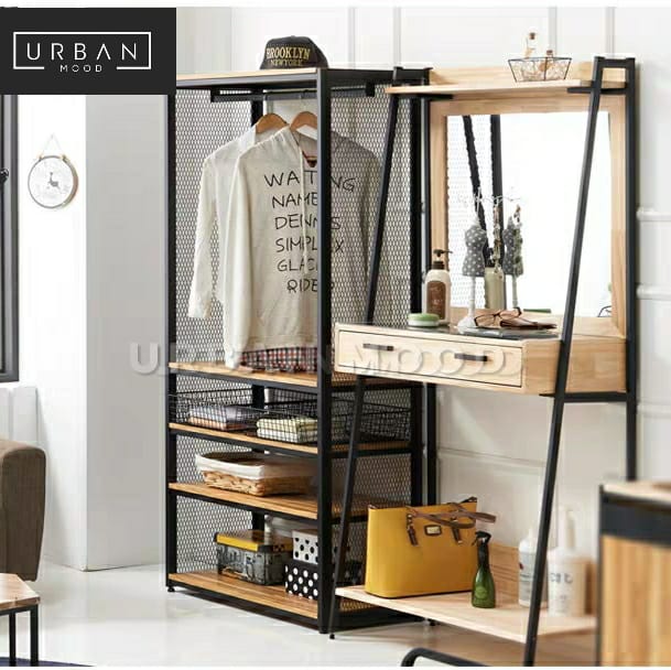 KENDAL Modern Industrial Vanity Table