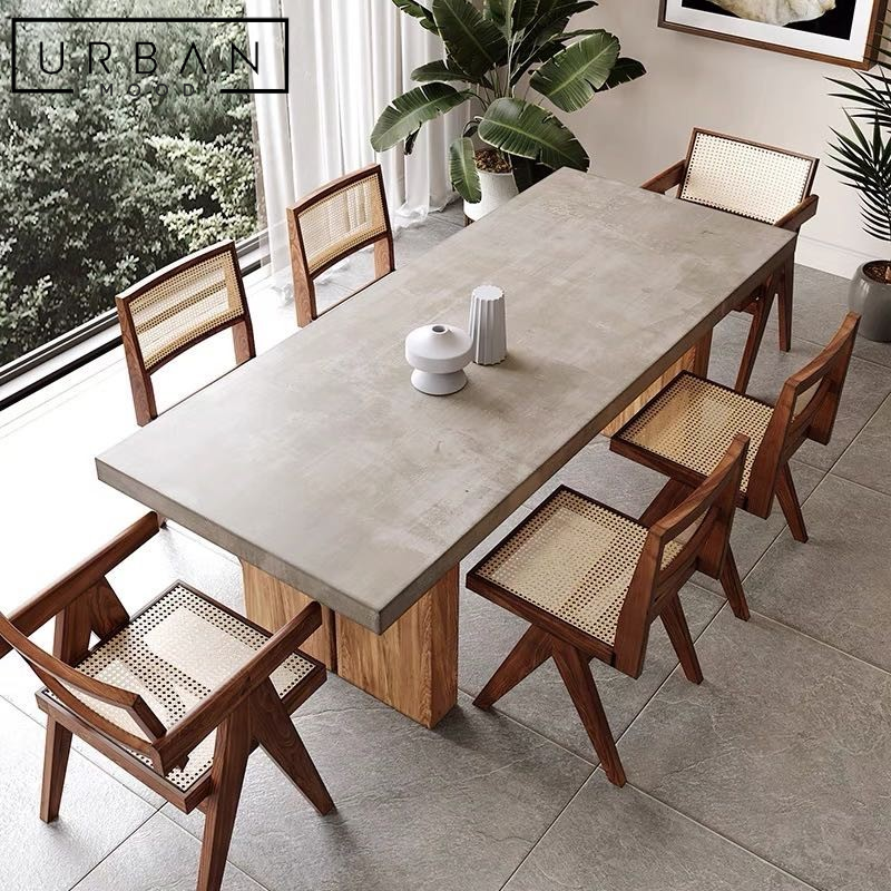 ARGO Industrial Solid Wood Dining Table Urban Mood