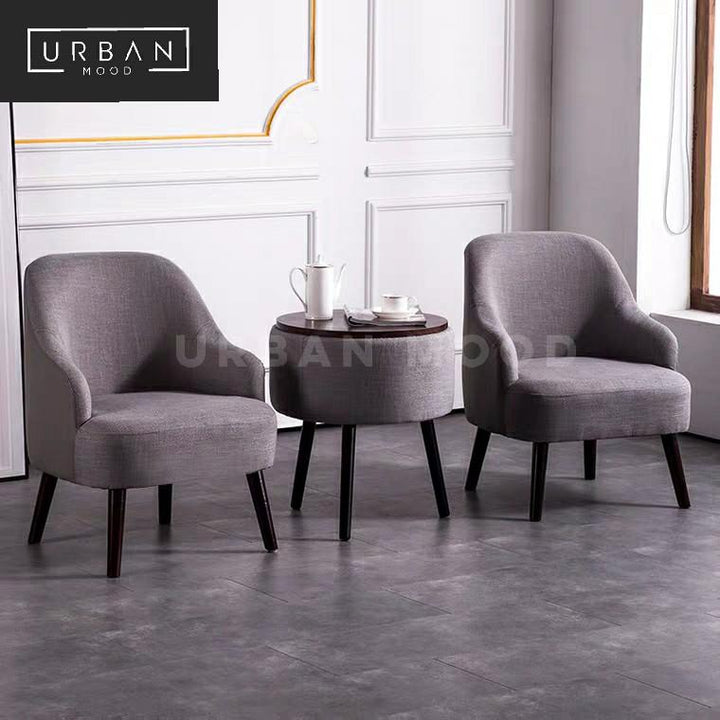 COVA Modern Fabric Armchair