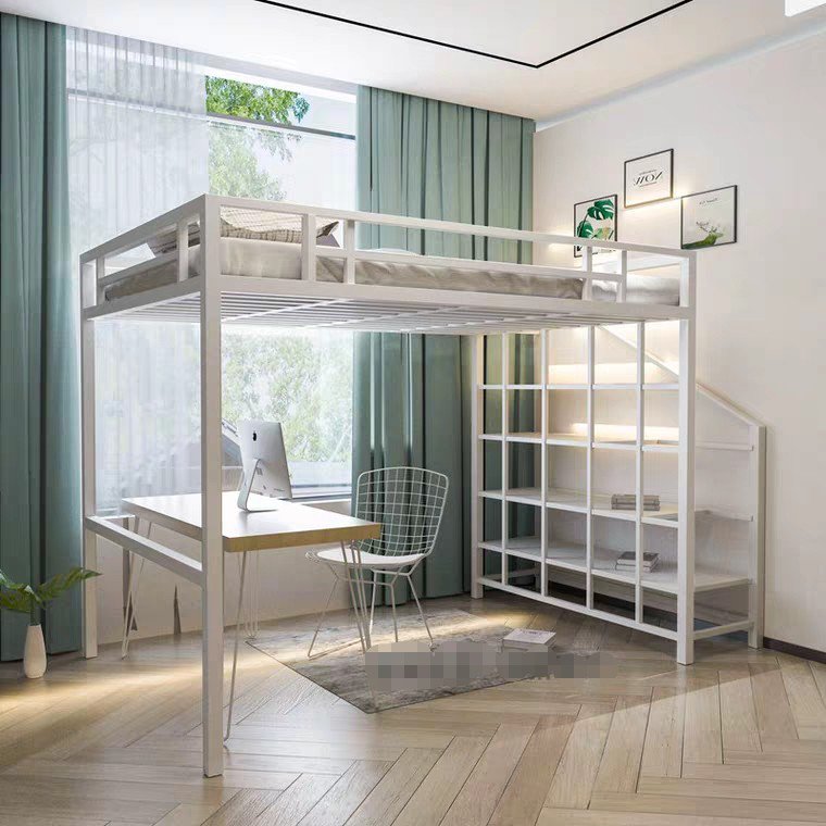 HAVEN Loft Bedframe with Study