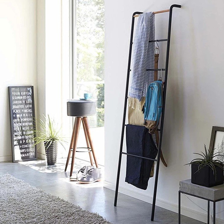 Towel ladder deals rack