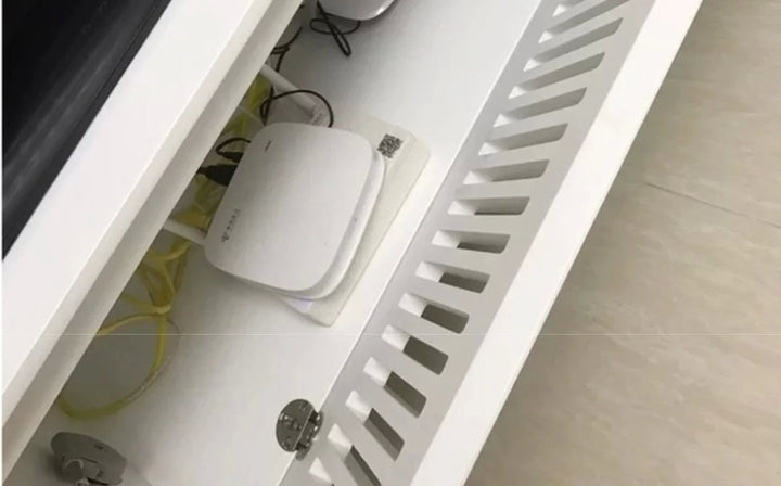 NAVER Modern Industrial TV Console