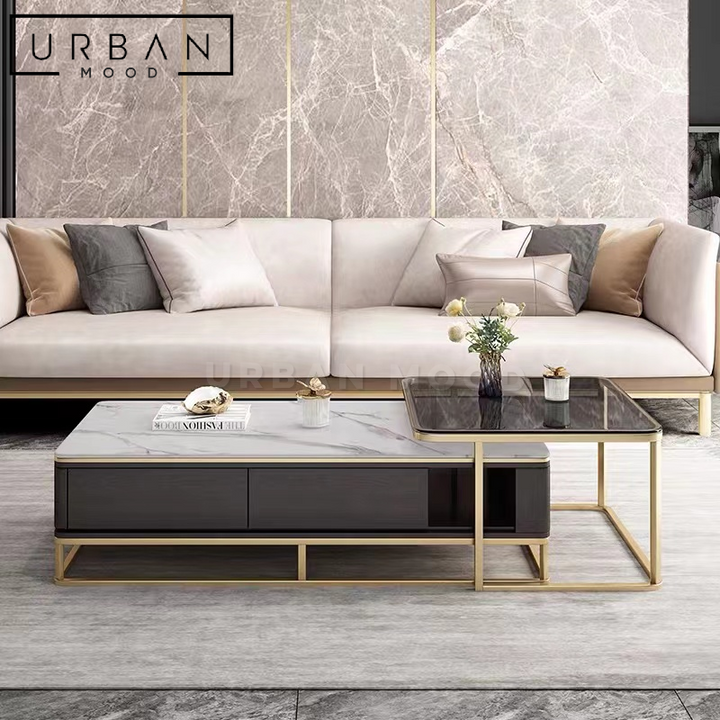 PRISE Modern Sintered Stone Coffee Table