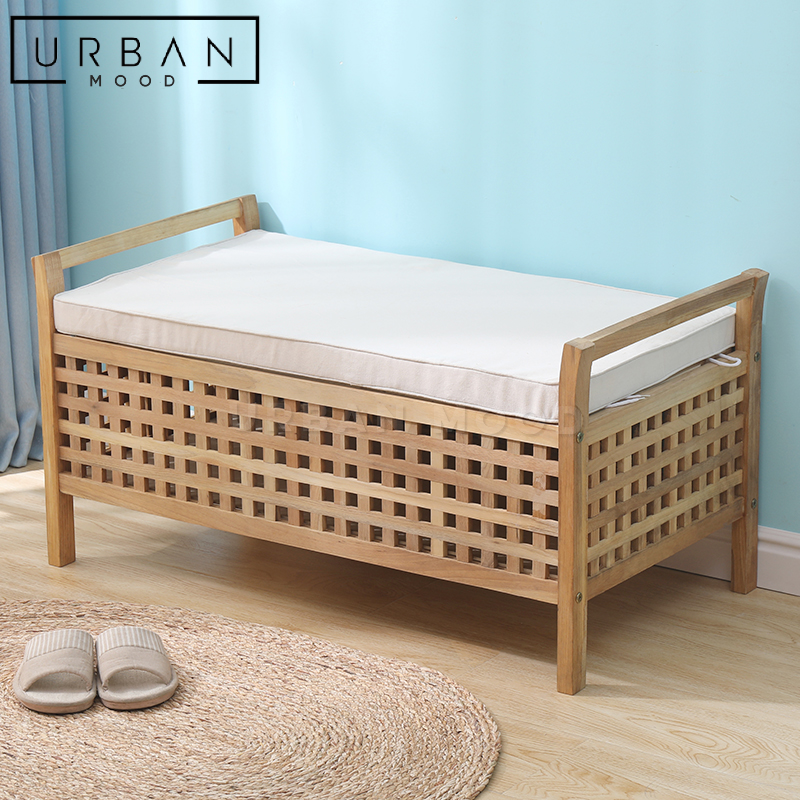 View of PULLMAN Scandinavian Storage Bench - Urban Mood