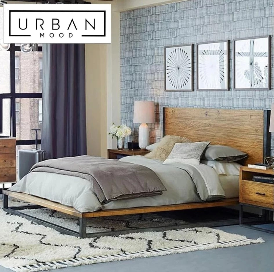 Metal industrial store bedroom furniture