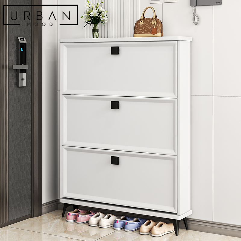 Low profile shoe cabinet sale