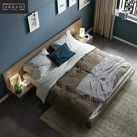 TRENTON Rustic Storage Bedframe