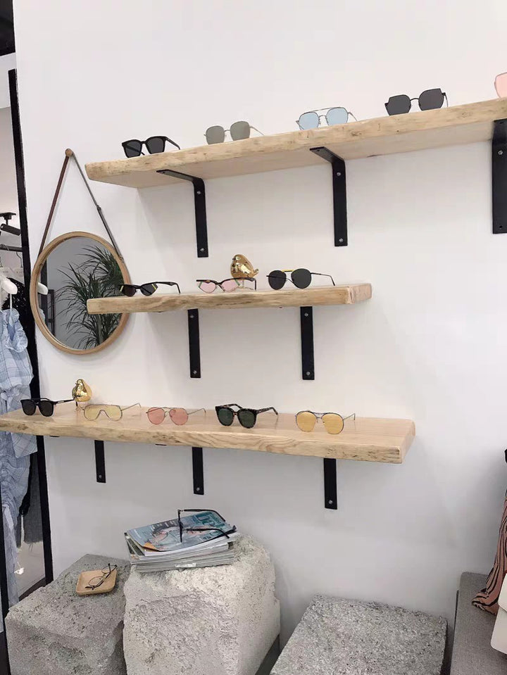 TUCKER Solid Wood Floating Shelf