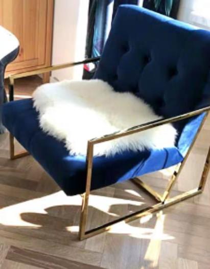 VERONA Modern Velvet Armchair