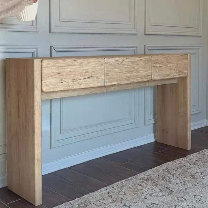 KOVEN Modern Solid Wood Console Table - Cassa Haus Singapore