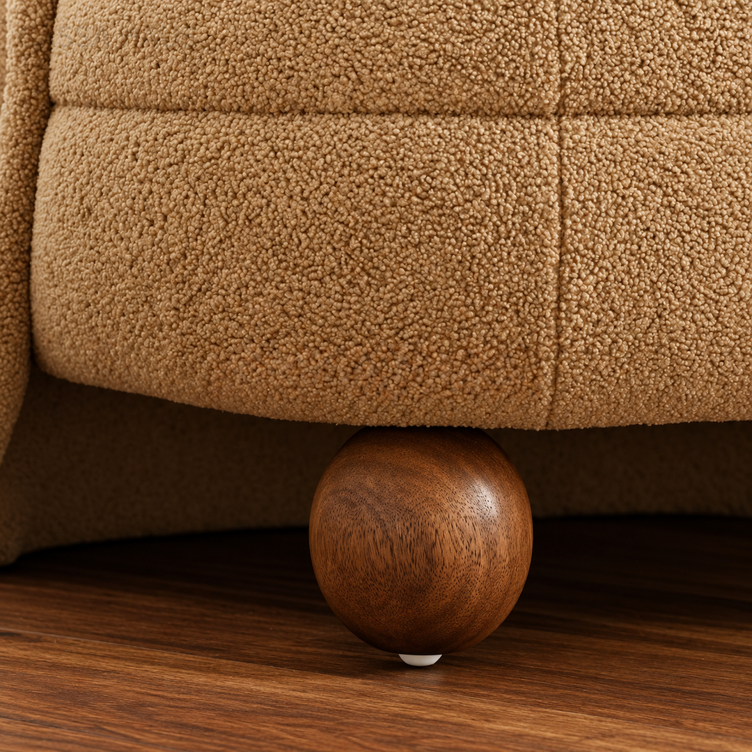 PELAR Modern Boucle Lounge Chair - Urban Mood Singapore