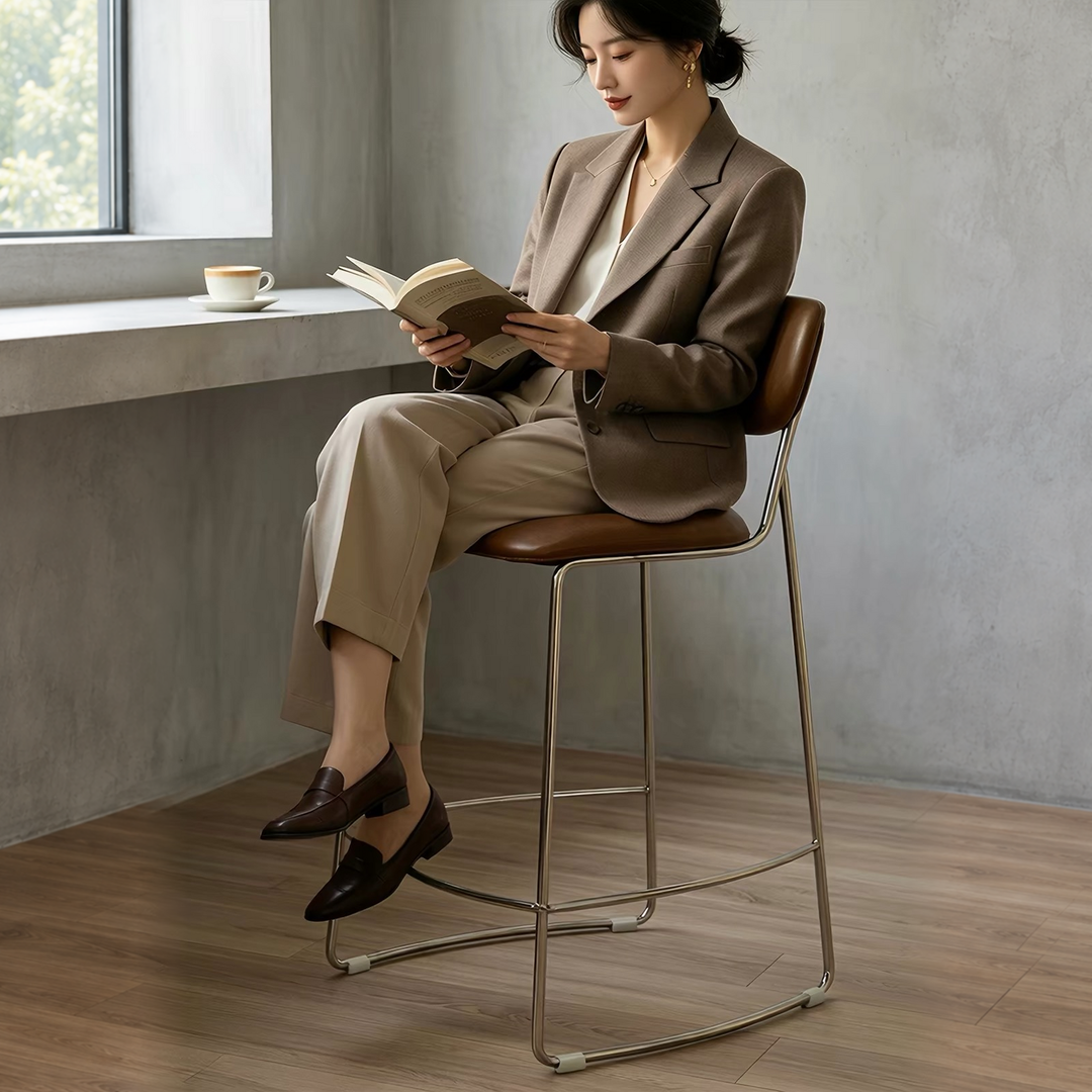 CELINE Modern Bar Stool - Cassa Haus Singapore