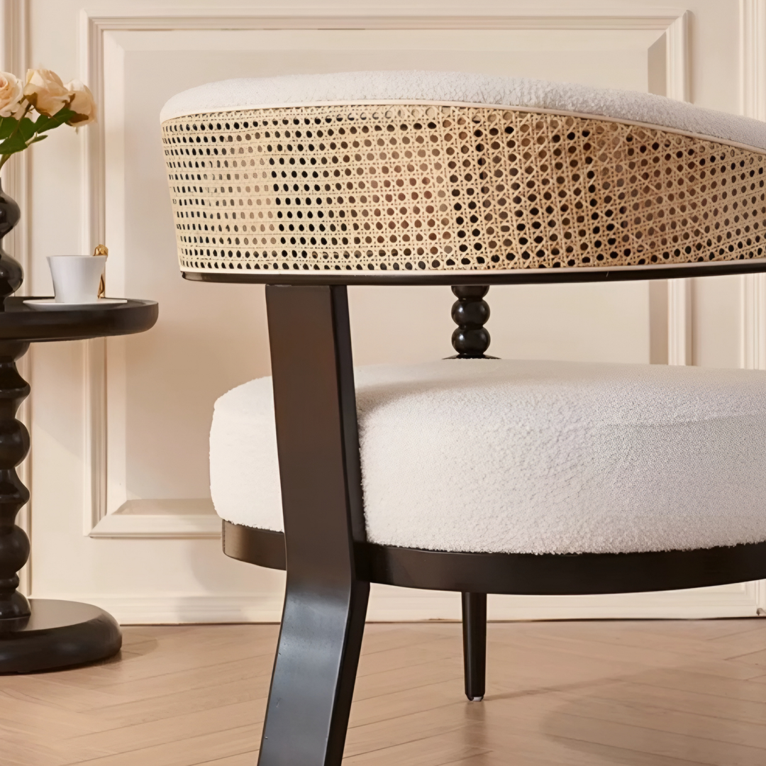 SORAVEL Modern Rattan Lounge Chair - Cassa Haus Singapore