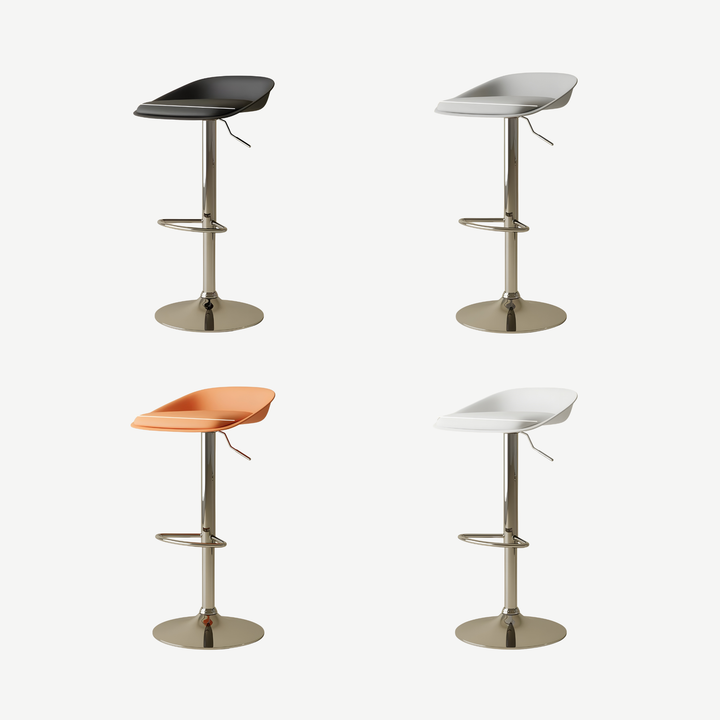 AVELIQUE Modern Leather Bar Stool - Cassa Haus Singapore