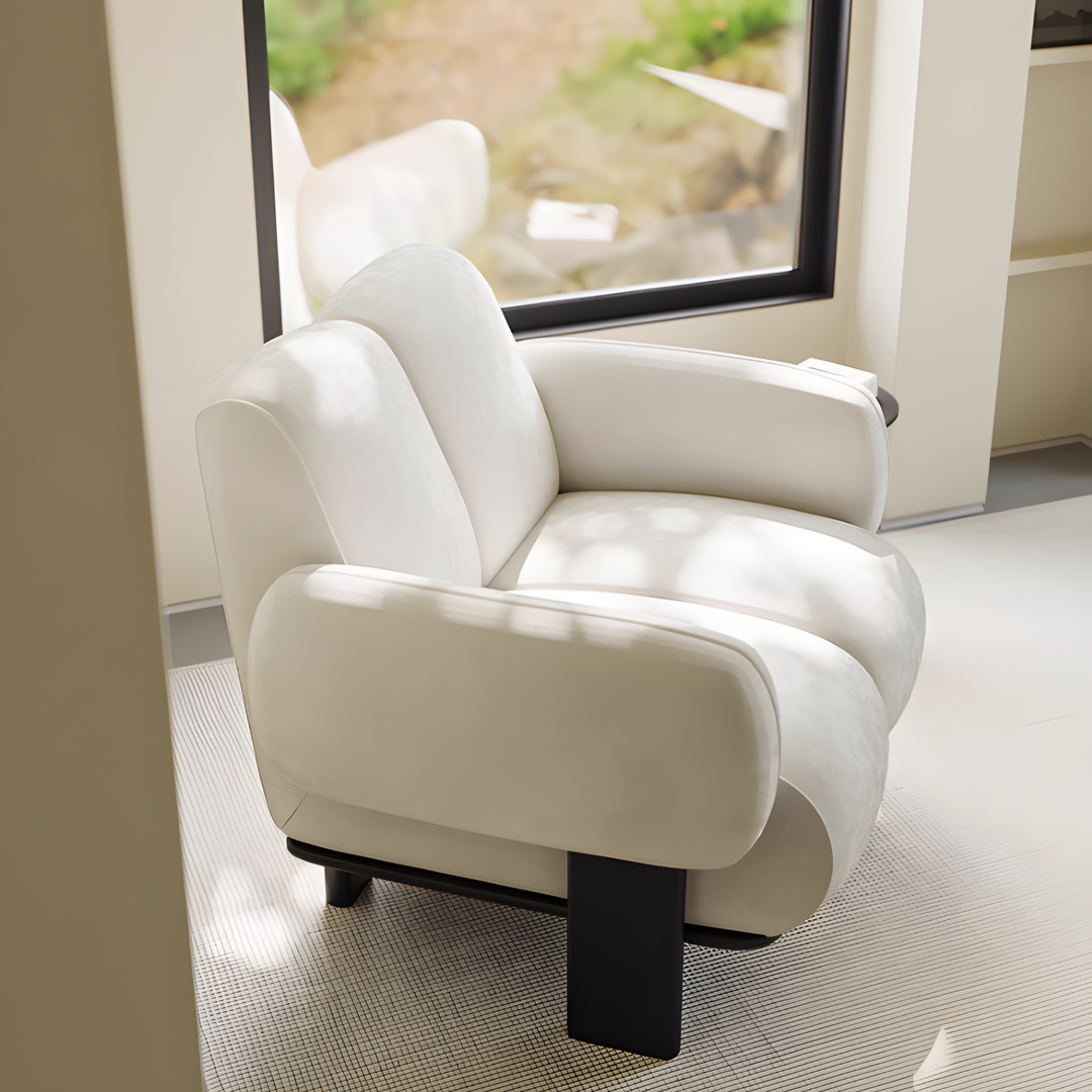 SORALI Modern Fabric Lounge Chair - Urban Mood Singapore