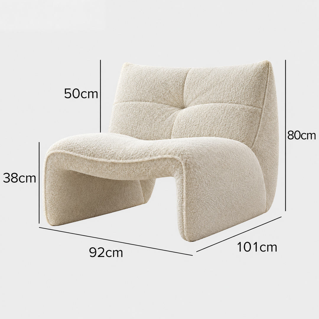 NOZU Modern Lounge Chair - Urban Mood Singapore