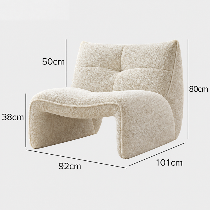 NOZU Modern Lounge Chair - Urban Mood Singapore