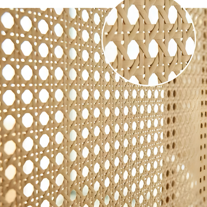 BRONTE Rustic Rattan Partition - Cassa Haus Singapore