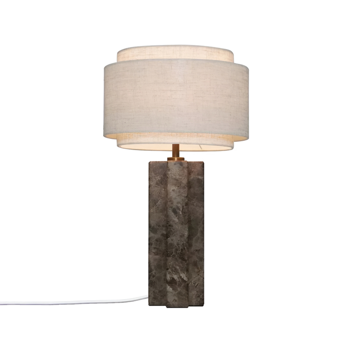 DUNLEITH Modern Marble Table Lamp - Cassa Haus Singapore
