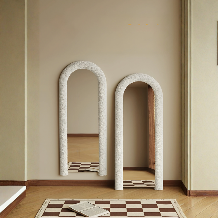 COVA Arch Velvet Floor Mirror - Cassa Haus Singapore