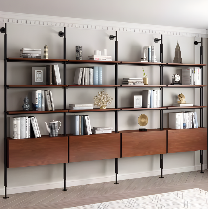 BRUNELLO Rustic Industrial Bookshelf - Urban Mood Singapore